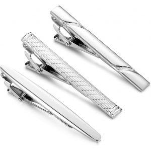 3pcs Pince À Cravate Pour Hommes Classique Pince À Cravate Cravate Bar Clips Pour Cravates Régulières Mariage Affaires Anniversaire Pinces À Cravate Vie Quotidienne - Neuf
