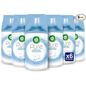 Air Wick Pure Fresh Coton Frais &ndash; Recharge D&eacute;sodorisant A&eacute;rosol 250 ml &ndash; ( x6 ) - Neuf