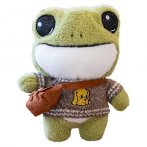 Peluche Grenouille De 30 Cm, Adorable Jouet En Peluche, Animal De Dessin Anime, Cadeau Pour Enfants, Filles Et Amis - Neuf