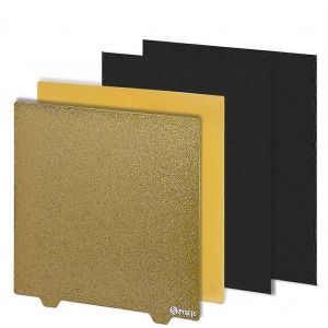Feuille d'acier à ressort PEI double face fibre de carbone + poudre 235X235mm pour 3V2 / 3 Pro / 3 / 5 - Neuf