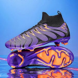 Chaussures De Football Unisexes Tendance, Crampons De Football, Bottines De Football, Baskets D'entrainement Pour Jeunes, Chaussures De Sport De Plein Air - Neuf