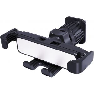 Kal-Support Telephone Voiture Grille A&eacute;ration, Support Universel De T&eacute;l&eacute;phone Portable Pour Voiture, Compatible Avec Tous Les Smartphones, Clip Ventilation Rotation 360&deg; Avec 2 Clips(Blanc) - Neuf