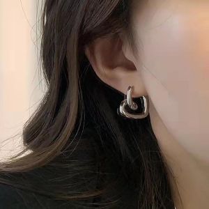 Kal-Boucles D'oreilles Coeur Boho Boucles D'oreilles Coeur Argent Boucles D'oreilles Coeur Vintage Boucles D'oreilles Coeur Minimaliste Boucles D'oreilles Coeur Bijoux Pour Femmes Et Filles - Neuf