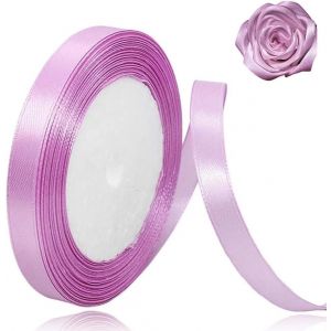 Ruban En Satin Lavande De 10 Mm Pour Décorations De Fête De Noël, 23 M De Long, Pour Emballage Cadeau, Artisanat, Fête De Mariage, Noël, Noeuds Pour Cheveux, Bouquets Floraux, Anniversaires, Fêtes - Neuf