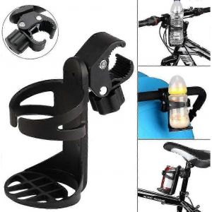Porte-V&eacute;lo,Porte-Poussette Universel De Grand Calibre,Porte-Bouteille D'eau &Agrave; Rotation &Agrave; 360 Degr&eacute;s Pour V&eacute;lo - Neuf