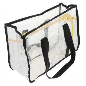 Transparent Sac de Rangement pour Femmes - Bleu Fonc&eacute; sac de Plage, du Maquillage, Organisateur, Clair, Sac &agrave; Bandouli&egrave;re pour Voyage - Neuf
