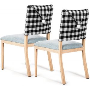 4 pi&egrave;ces de tissu stretch chapeau de No&euml;l chaise ensemble table chaise sl - Neuf