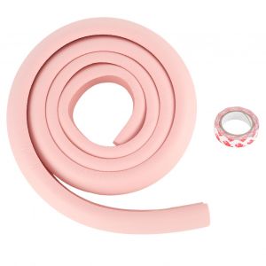 Protection Des Bords De Meubles Pour Bebe, Type L, Haute Elasticite, Pour La Securite A Domicile (Rose) - Neuf