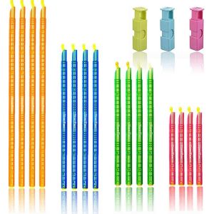 19 Clip Fermeture Sachet, S Alimentaire D'étanchéité Clips,Pour La Cuisine/La Maison/Le Stockage De Camping (Rose) - Neuf
