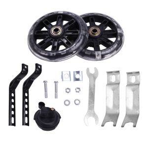Roues D'entra&icirc;nement De V&eacute;lo Flash Mute Wheel Kit Mont&eacute; Sur Stabilisateur Avec Cloche Pour V&eacute;los 12 14 16 18 20 Pouces - Neuf