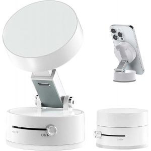 Support T&eacute;l&eacute;phone Voiture,Porte T&eacute;l&eacute;phone Rotatif,Porte Telephone Voiture Ventouse,Rotation Porte T&eacute;l&eacute;phone Voiture,Porte T&eacute;l&eacute;phone Voiture Aimant&eacute;,Porte Telephone Voiture Grille A&eacute;ration - Neuf