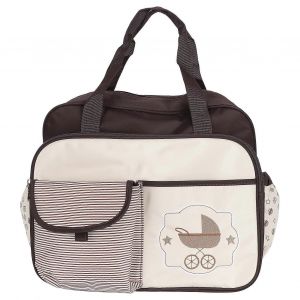 Sac À Langer Simple De Grande Capacité Pour Poussette Avec Porte-Bouteille De Lait - Neuf