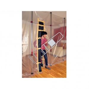 Kit porte magn&eacute;tique anti-poussi&egrave;re pour chantier Sp&eacute;cial r&eacute;novation - 34110 - Piher - Neuf