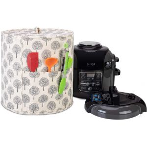 SUBZONAL-Housse Compatible avec Ninja Foodi Autocuiseur et Multicuiseur, Housse Anti Poussiere pour Ninja Foodi Autocuiseur OP300EU, OP500EU, Arbre - Neuf