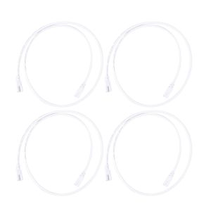 KAL-Lot De 4 Connecteurs De Tuyau À Led T5 T8 À 3 Broches Pour Plafonnier - Neuf