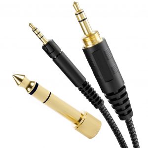 Okuli Câble Audio de Remplacement Compatible avec Sennheiser HD518, HD558, HD595, HD598 Casque Écouteurs - Neuf