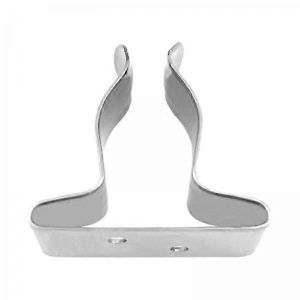 4x Marine Spring Clip Bracket Clip Crochet De Bateau Pour Poteau De Bateau Rame Gaff - Neuf