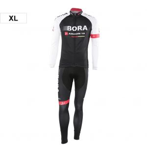 Maillot De Cyclisme A Manches Longues Et Pantalon A Bretelles Pour Homme, Taille Xl - Neuf