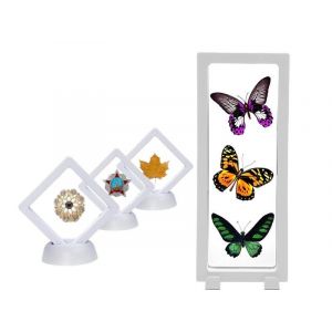 Bo&icirc;te De Rangement Flottante 3d 8 Pi&egrave;ces Pour Bijoux, Bagues, Pi&egrave;ces De Monnaie Et M&eacute;dailles - Neuf
