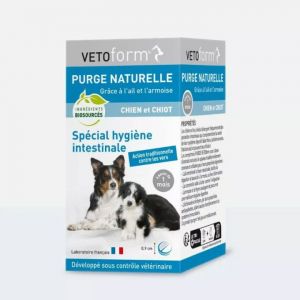 Vetoform Purge Naturelle Chien Et Chiot 50 Comprim&eacute;s* - Neuf