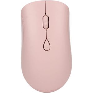 Souris sans Fil, Double Mode sans Fil 2.4G et Bluetooth 5.2, Souris Silencieuse Ergonomique Rechargeable 1600 DPI pour Ordinateurs de Bureau, Ordinateurs Portables (Rose) - Neuf