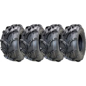 27x11.00-12 ATV Tyres 275/70-12 6ply WU24 OBOR Scoprio 56J Road Legal (Set of 4) - Neuf