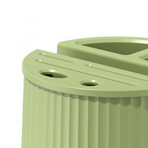 (Vert)Porte-Co Uteau Rotatif Multifonctionn El Couteau De Planche À Découper - Neuf