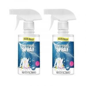 2Pcs inspir&eacute; Plasma TV Nettoyant pour &eacute;cran et antistatique,60ML - Neuf