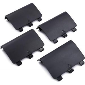 Lot De 4 Coques Arrière De Batterie De Rechange Pour Xbox One,Xbox One S,Coque De Réparation Pour Manette Sans Fil Xbox One - Neuf