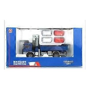 Alloy 1:50 truck-mounted crane transport truck model,high simulation crane engineering truck,children's toys-Boîte - Neuf