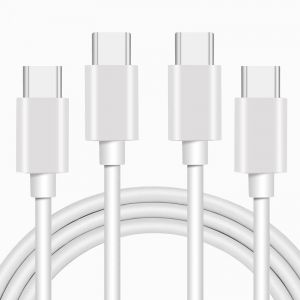 KAL-Usb-C Sur C&acirc;ble Usb-C 60 W 20 V/3 A C&acirc;ble Usb C Compatible Avec Usb C Compatible Avec Huawei Matebook 13/14, Huawei Matebook X, Huawei Matebook E, Huawei Mate X2, Mate40E (2 M/2 C&acirc;bles/Blanc - Neuf
