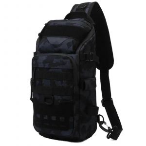 Angelrucksack Angeln Locken Brust Tasche Multifunktionale Tackle Schulter Umh&auml;ngetasche (Noir A) - Neuf
