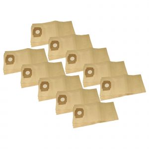 vhbw 50x Sacs compatible avec Taski Aero 8 Plus, Aero 15, Aero 15 Plus, Aero 8 aspirateur - 51cm x 24cm marron - Neuf