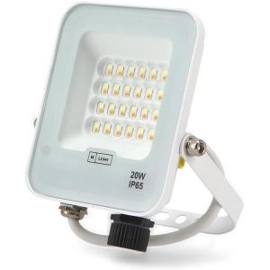 Tianyi-- Projecteur Led Napoli Plus Blanc 20w, Protection Ip65, Intensit&eacute; Variable De La Lumi&egrave;re Froide &Agrave; La Lumi&egrave;re Chaude 2700k-6500k, Pour Utilisation Dans Les Jardins, Terrasses, H&ocirc;tels. - Neuf