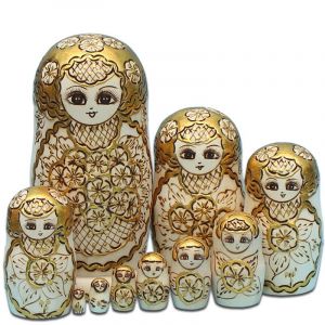 Taille maximale : 20 cm x 10 cm 10 pièces Poupées gigognes russes Matriochka h - Neuf
