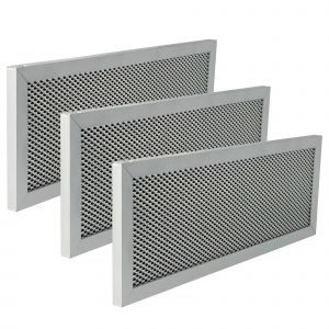 vhbw 3x Filtre anti-graisse compatible avec Klarstein Mariana Neo 60 10035926 hotte de cuisine, aluminium, charbon actif - Neuf