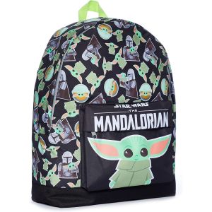 CHECARZHN--NO1-The Mandalorian Baby Yoda Sac À Dos Pour Enfant Noir/Vert,Noir ,Taille Unique - Neuf