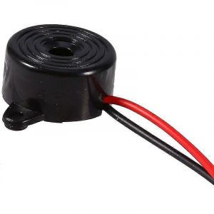 Buzzer Dc 12v,3-24v Piezo Electronic Tone Buzzer Alarme Sonore Continue Avec Câble De Longueur 100mm,Ordinateurs Compatibles,Imprimantes,Alarme,Électronique - Neuf