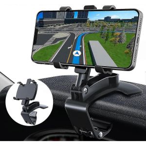 Support De T&eacute;l&eacute;phone Portable Voiture 360 Degr&eacute;s Rotatif Et R&eacute;glable - Neuf