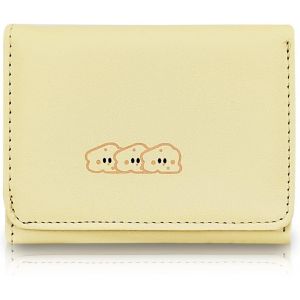Petit Porte-Monnaie Pour Femme,Portefeuille En Cuir Synthétique À Deux Volets,Petit Portefeuille Portable Pour Femme,Joli Portefeuille Pour Cartes Avec Plusieurs Emplacements Pour Cartes - Neuf
