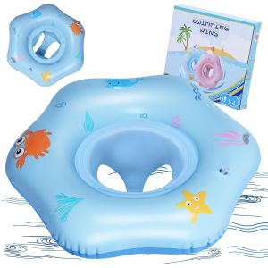 Bou&eacute;e B&eacute;b&eacute; Bouee Bebe De Natation Pour B&eacute;b&eacute; De 1 &Agrave; 4 Ans Flotteur De Piscine Pour Enfants Jouet Gonflable Bouee Bebe Piscine De 6 12 18 48 Mois - Neuf