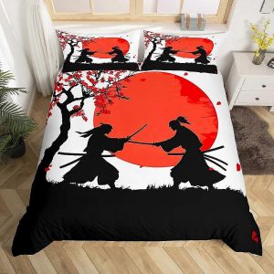 Ensemble De Literie Samoura&iuml; Japonais Pour Chambre D'enfant - Neuf