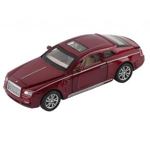 VB32433 1:32 Highly Simulation Electric Car Model Children Toy with Light Sound (Purplish Red) - Neuf