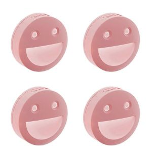 4pcs Capteur Led Veilleuse Pour Armoire Escalier Led Placard Lumière,A - Neuf