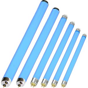 Neon Anti Moustique,Anti Insecte,pour Lampe,Destructeur d`Insecte,Ampoule Tue Mouche,13,6 x 1,6cm (4W Pack 2) - Neuf