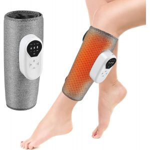 Appareil Massage Jambe Sans Fil Avec Fonction Chauffante Und 3 Modes De Massage, Masseur De Jambes Pour Soulager Douleur Des Jambes Circulation Sanguine, Massage De Mollet Rechargeable - Neuf