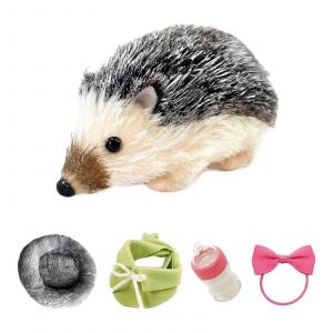 Jouet Hérisson Reborn En Silicone Souple Et Réaliste De 5 Pouces, Mini Hérisson Mignon, Poupée Animal Pour Enfants, Cadeau D'anniversaire, Jeu De Rôle - Neuf