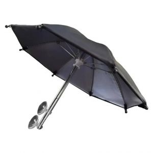 Parasol De T&eacute;l&eacute;phone Portable,Pare-Soleil Anti-&Eacute;blouissement,Couverture De Pare-Soleil De Voiture,Support De Ventouse Pour Iphone Samsung Live-Black- - Neuf