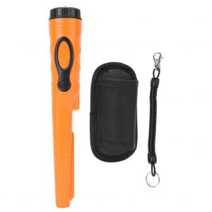 Detecteur de metaux portable haute sensibilite HS-08, etanche IP68, testeur d'or et d'argent, orange - Neuf