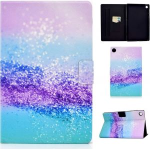 Kal-Étui Coque Pour Samsung Galaxy Tab A8 10,5 Pouces 2022 2021 Sm-X200/ X205/ X207 Housse Étui De Protection Avec Veille/Réveil Automatique Pour Samsung Galaxy Tab A8 2022/2021, Sable Coloré - Neuf